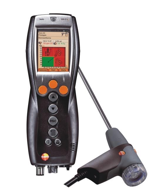 testo 330-2 LL Abgasmessgerät - Heizungsbau-Set