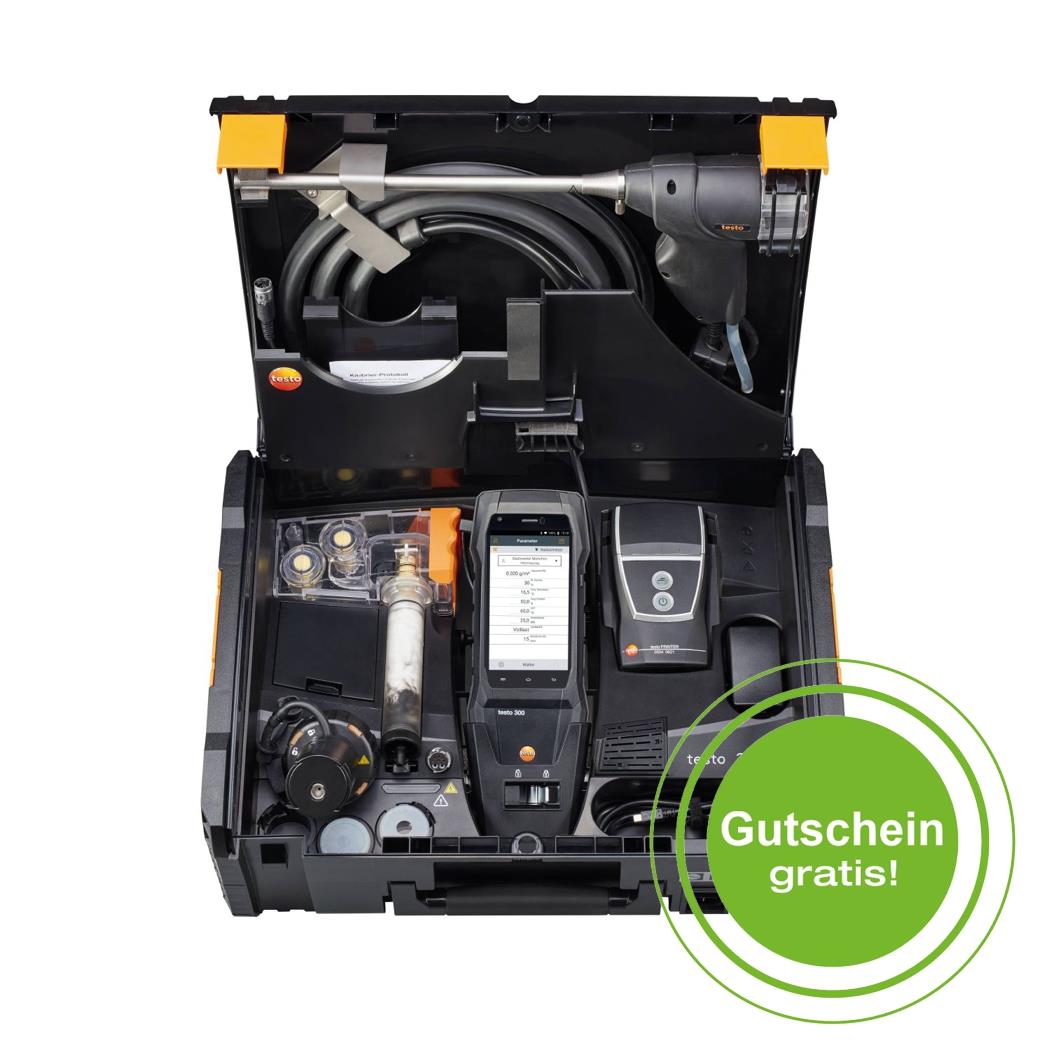 testo 380 Feinstaubmesssystem mit testo 300 SE - Herbstaktion