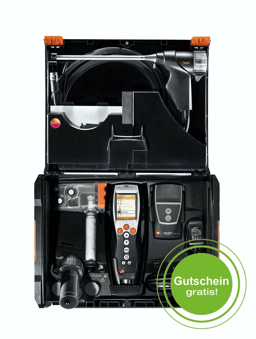 testo 380 Feinstaubmesssystem mit testo 330-2 LL - Herbstaktion